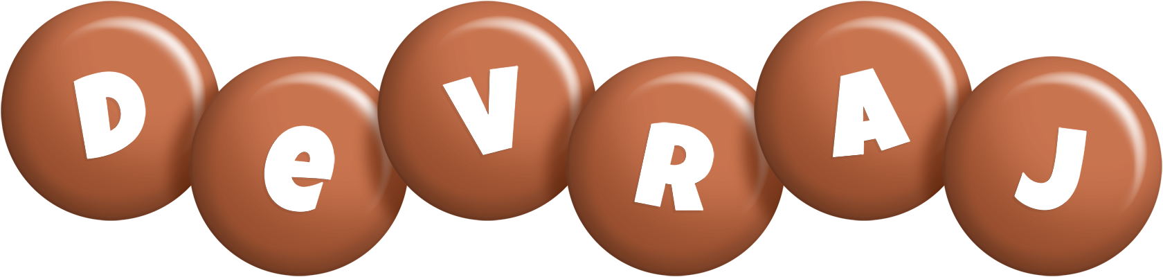 Devraj candy-brown logo