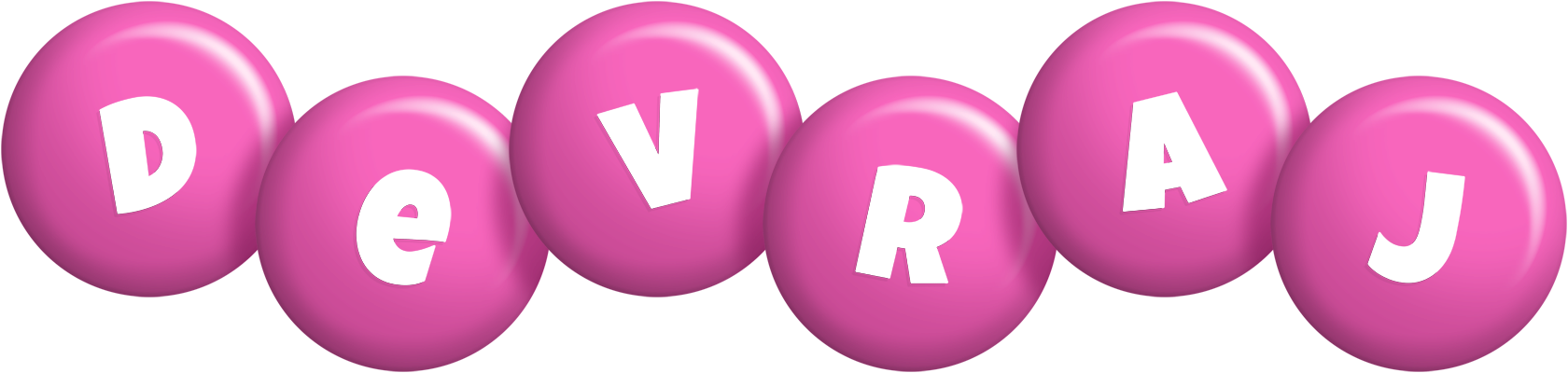 Devraj candy-pink logo