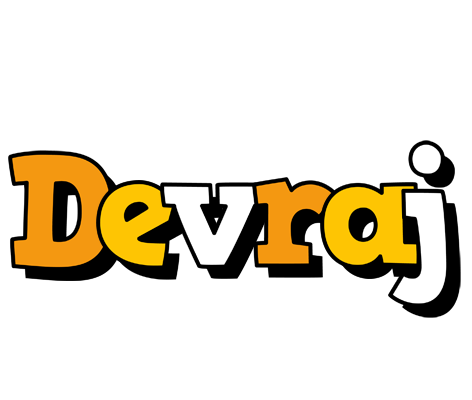 Devraj cartoon logo