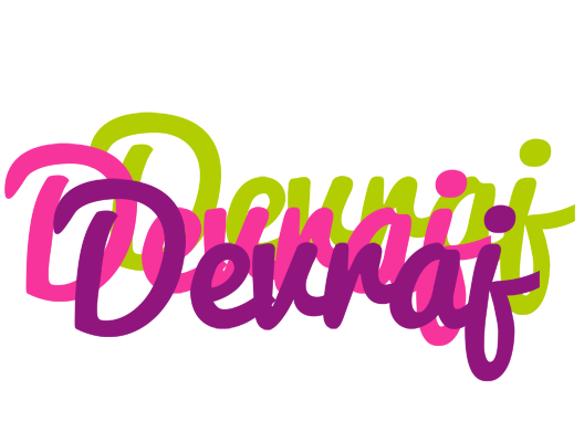 Devraj flowers logo