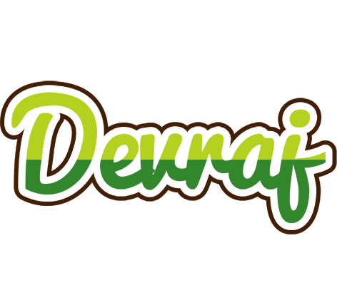 Devraj golfing logo