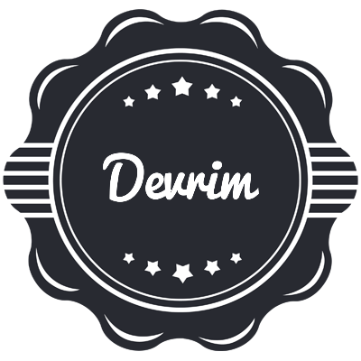 Devrim badge logo