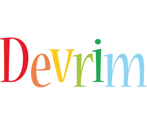 Devrim birthday logo