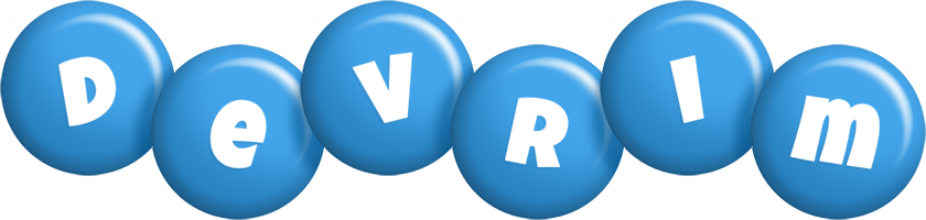 Devrim candy-blue logo