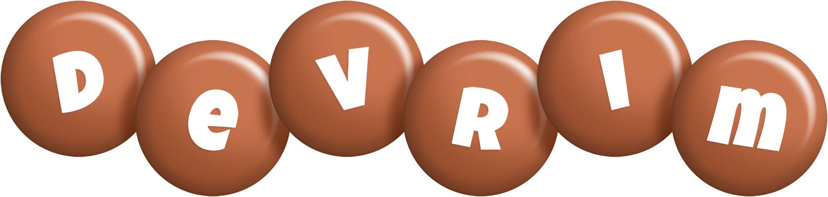 Devrim candy-brown logo