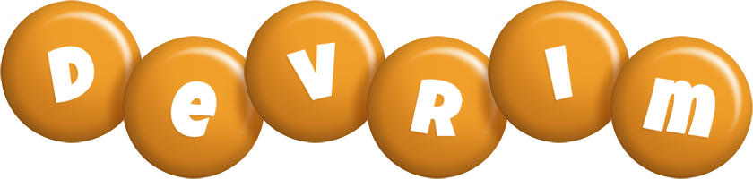 Devrim candy-orange logo