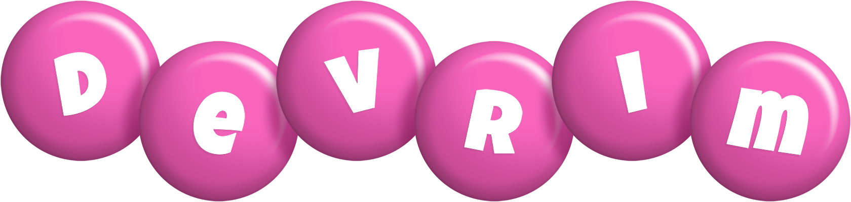 Devrim candy-pink logo