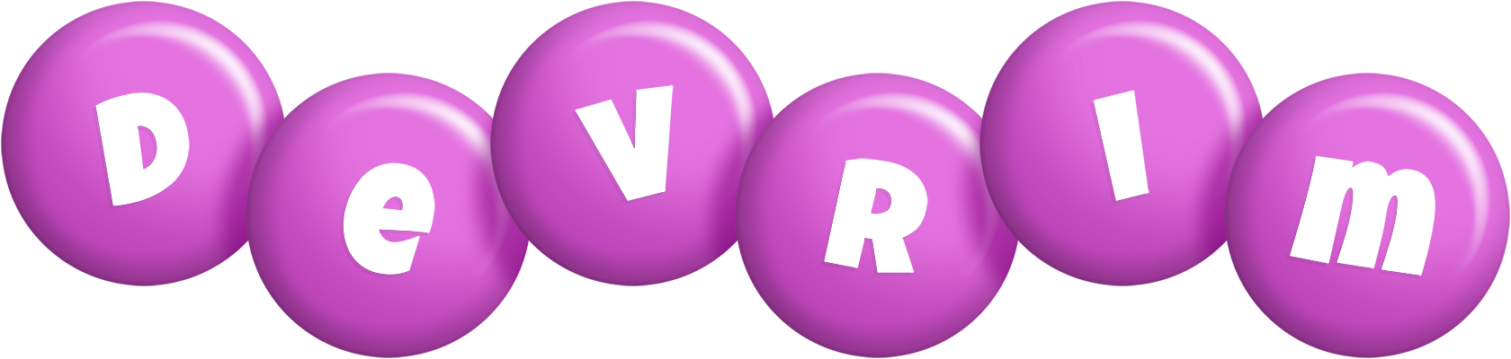 Devrim candy-purple logo