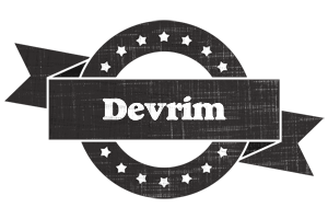 Devrim grunge logo