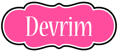 Devrim invitation logo