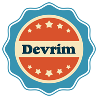 Devrim labels logo