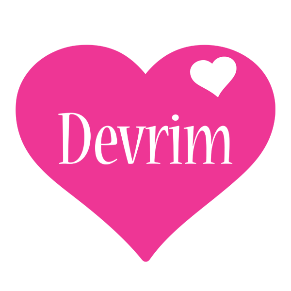 Devrim love-heart logo