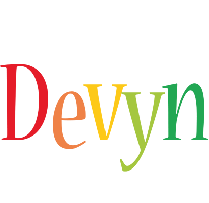 Devyn birthday logo