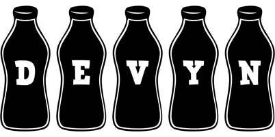 Devyn bottle logo