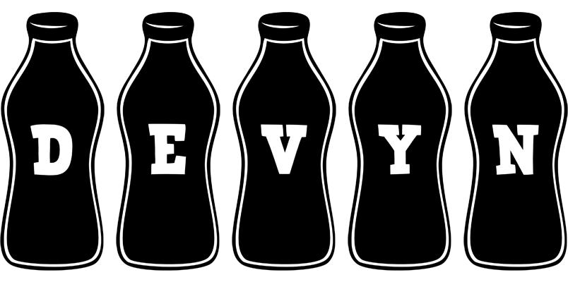 Devyn bottle logo