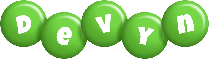 Devyn candy-green logo