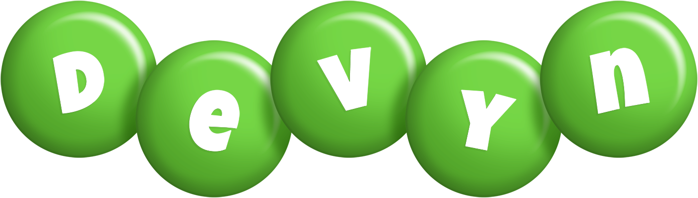 Devyn candy-green logo
