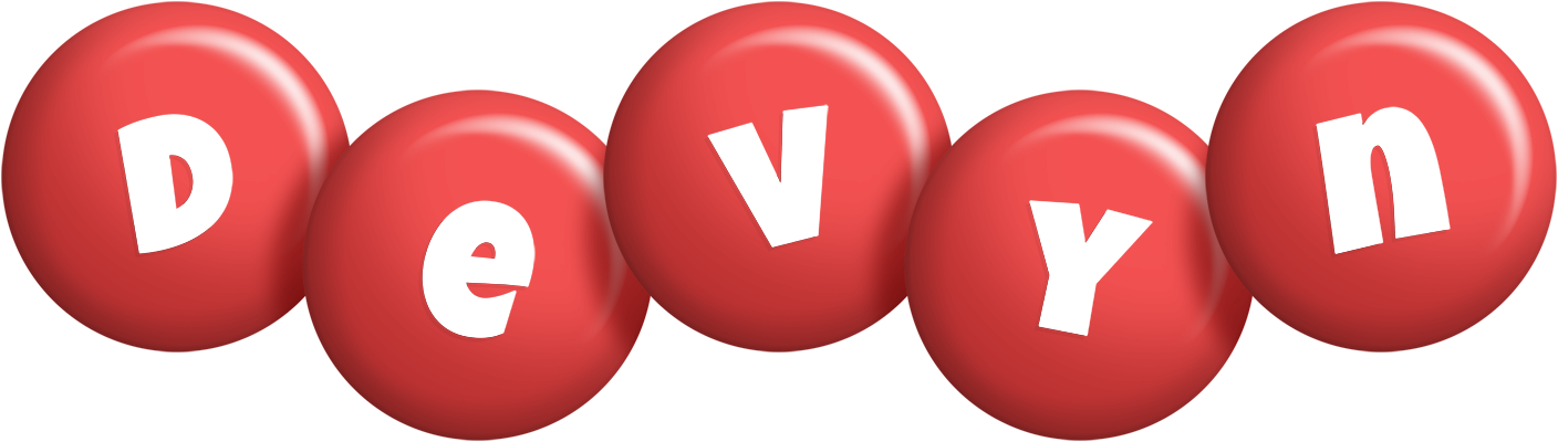Devyn candy-red logo