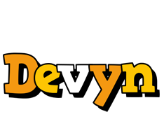 Devyn cartoon logo