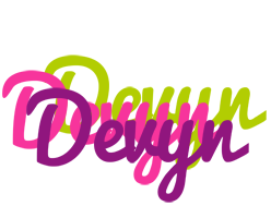 Devyn flowers logo