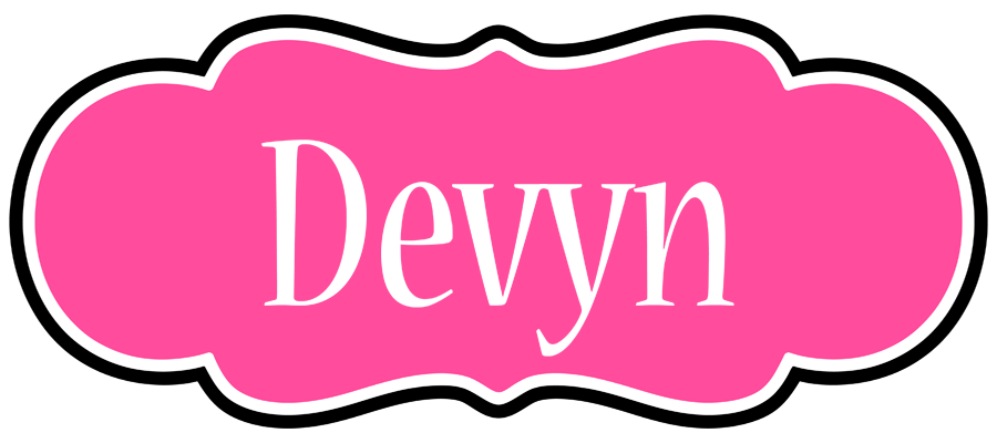 Devyn invitation logo