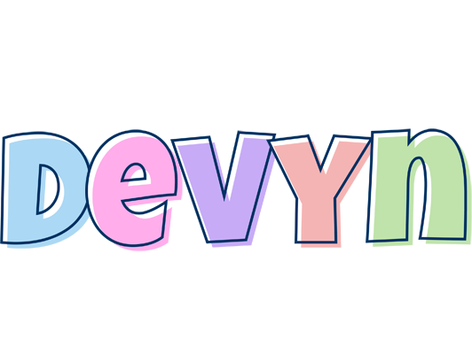 Devyn pastel logo