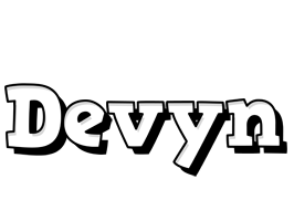 Devyn snowing logo