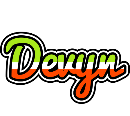 Devyn superfun logo