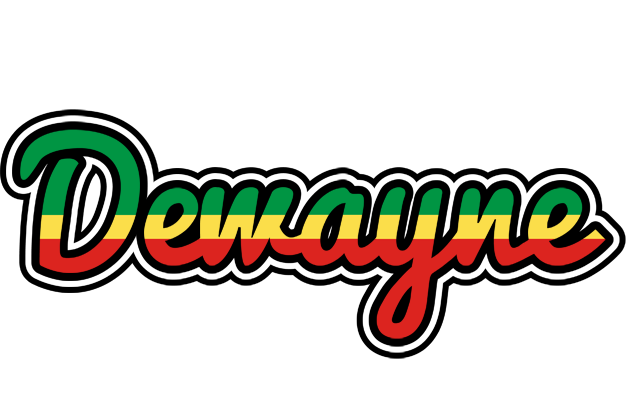 Dewayne african logo