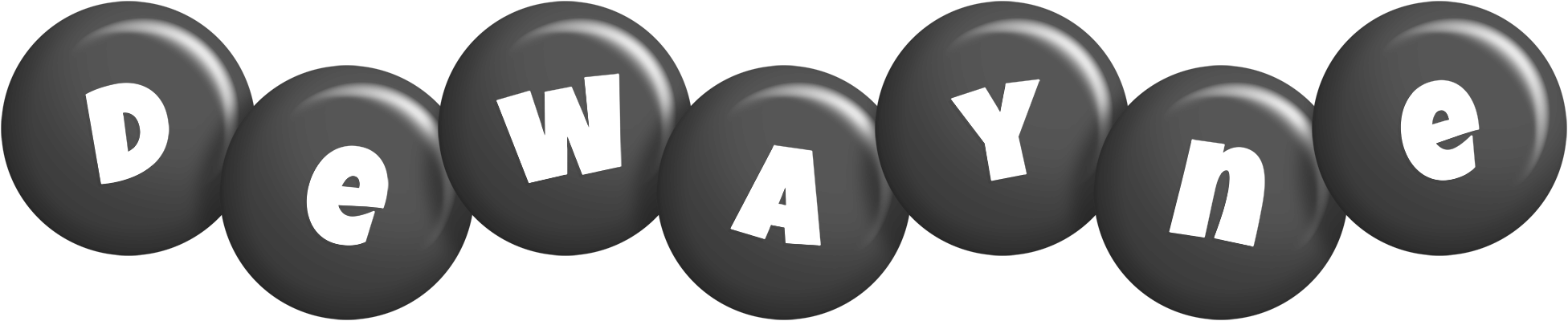 Dewayne candy-black logo