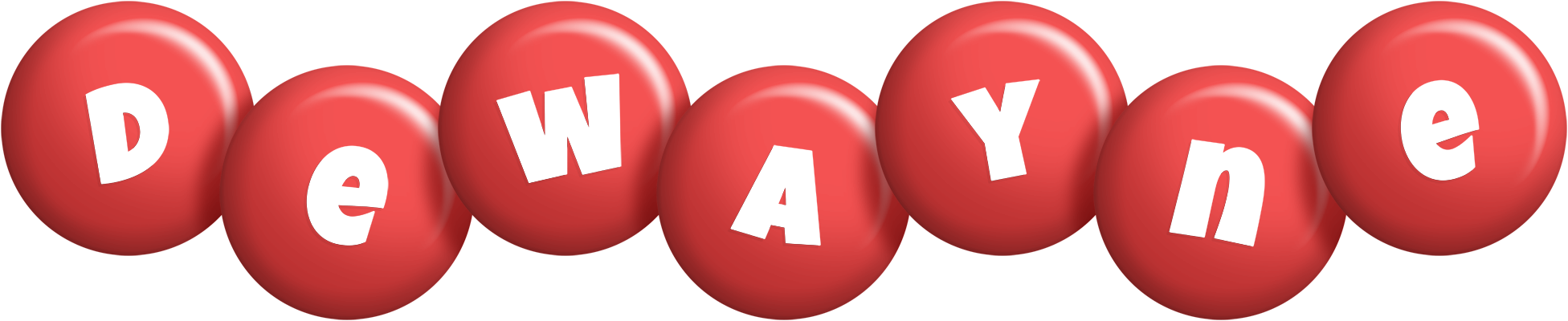Dewayne candy-red logo