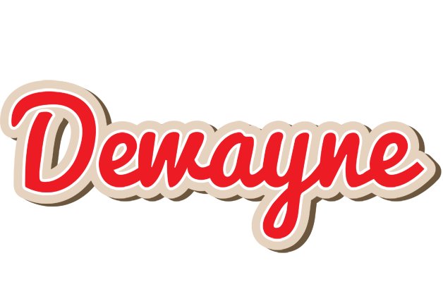 Dewayne chocolate logo