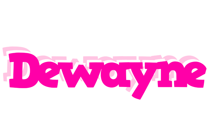 Dewayne dancing logo