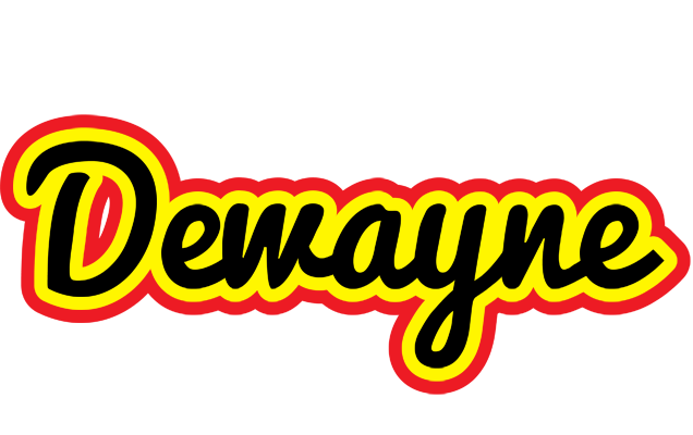 Dewayne flaming logo