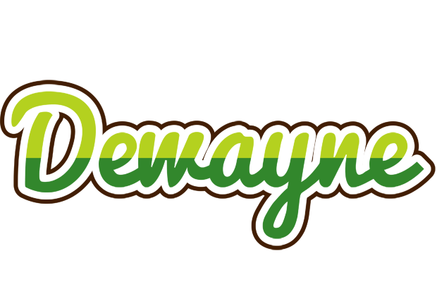 Dewayne golfing logo