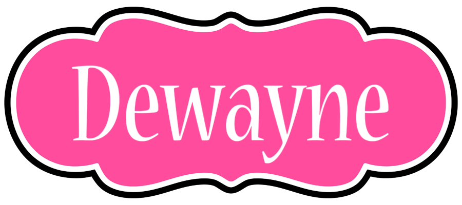 Dewayne invitation logo