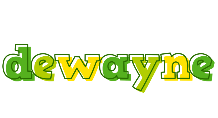 Dewayne juice logo
