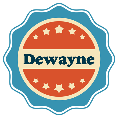 Dewayne labels logo