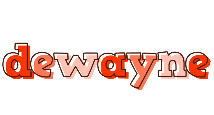 Dewayne paint logo