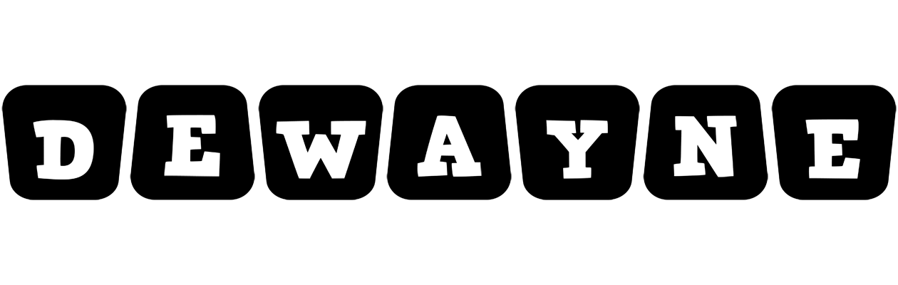Dewayne racing logo