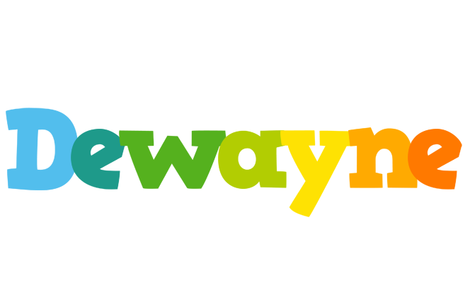 Dewayne rainbows logo