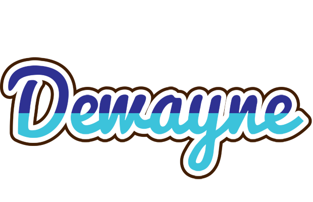 Dewayne raining logo
