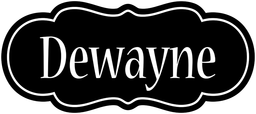 Dewayne welcome logo