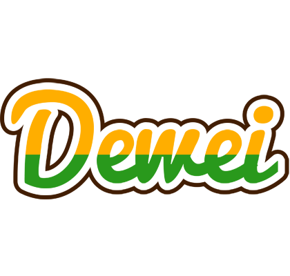 Dewei banana logo