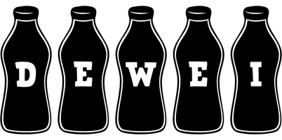 Dewei bottle logo