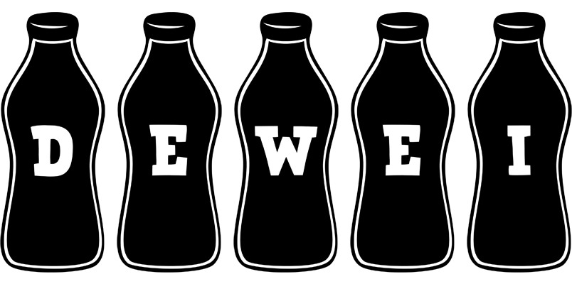 Dewei bottle logo