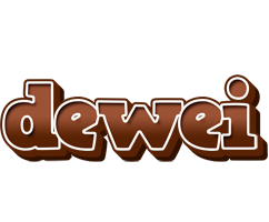 Dewei brownie logo