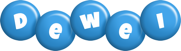 Dewei candy-blue logo