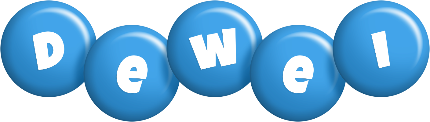 Dewei candy-blue logo