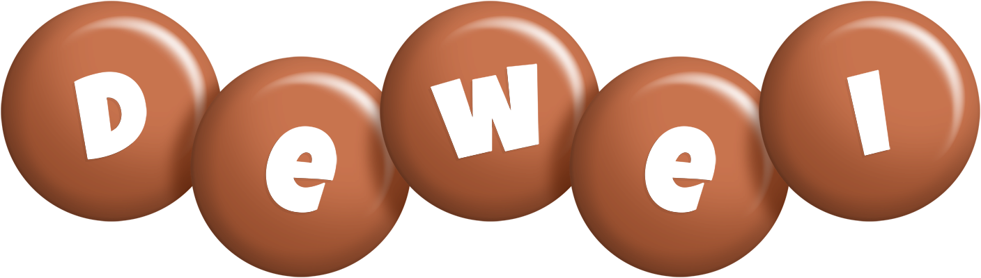 Dewei candy-brown logo